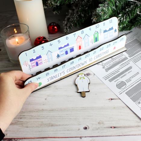 Personalised The Snowman Make Your Own Christmas Advent Countdown Kit Extra Image 3